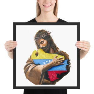 Póster en papel fotográfico con marco