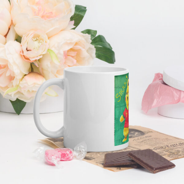 Taza blanca brillante - Image 2