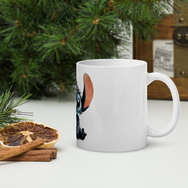 Taza blanca brillante - Image 3