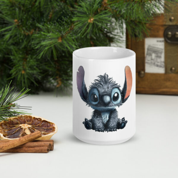 Taza blanca brillante - Image 7