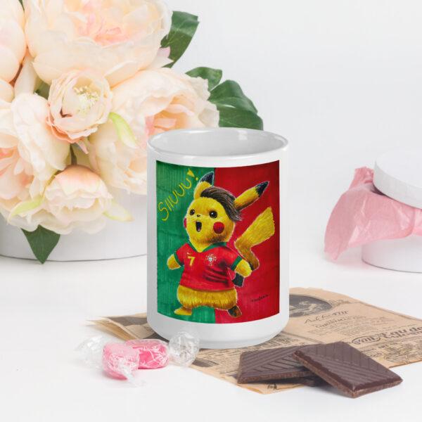 Taza blanca brillante - Image 6