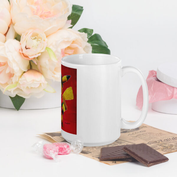 Taza blanca brillante - Image 5