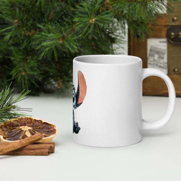 Taza blanca brillante - Image 9